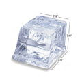 Manitowoc IDT1200A/D970/K00470 1196 lb/Day Full Cube Commercial Ice Machine & Ice Maker with Bin, Air Cooled, Indigo NXT, 882 lb Storage, 208/230V