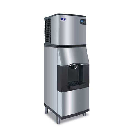 Manitowoc IDT1200A/SFA292 1196 lb/Day Commercial Full Cube Ice Machine & Ice Maker Dispenser, Air Cooled, 180 lb Storage, 208/230V
