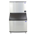 Manitowoc IDT1500A/D970 1688 lb/Day Full Cube Commercial Ice Machine & Ice Maker with Bin, Air Cooled, Indigo NXT, 882 lb Storage, 208/230V