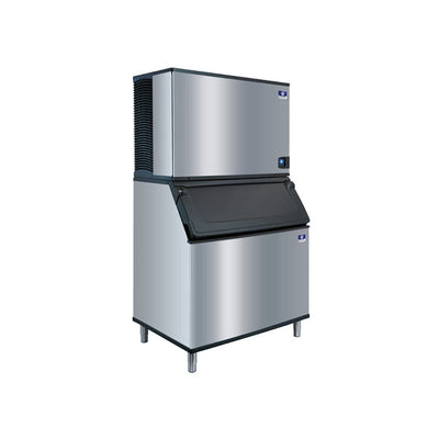 Manitowoc Indigo NXT IDT1500N/JCT1500/D970/RL50R410A Commercial Ice Machine with Bin — 1675 lb/Day Full Cube, Remote Cooled, 882 lb Storage, 208/230V