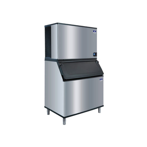 Manitowoc IDT1500N/JCT1500/D970/RL50R410A 1675 lb/Day Full Cube Commercial Ice Machine & Ice Maker with Bin, Remote Cooled, Indigo NXT