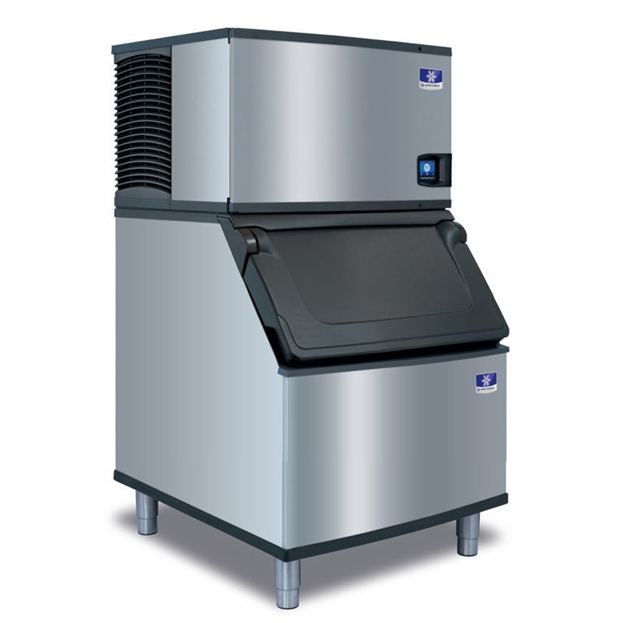 Manitowoc Indigo NXT IYP0300A/D400 Commercial Ice Machine with Bin — 325 lb/Day Half Cube, Air Cooled, 365 lb Storage, 115V
