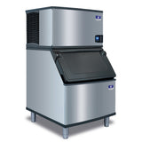 Manitowoc Indigo NXT IYP0300A/D570 Commercial Ice Machine with Bin — 325 lb/Day Half Cube, Air Cooled, 532 lb Storage, 115V