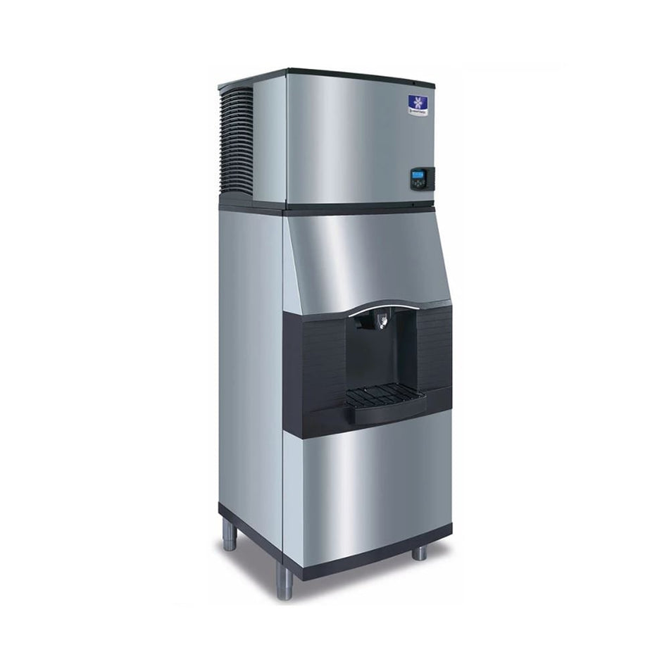 Manitowoc Indigo NXT IYP0300A/SFA292 Ice Dispenser — 325 lb/Day, Half Cube, Air Cooled, 180 lb Storage, 115V