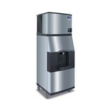 Manitowoc Indigo NXT IYP0300A/SPA312 Ice Dispenser — 325 lb/Day, Half Cube, Air Cooled, 180 lb Storage, 115V