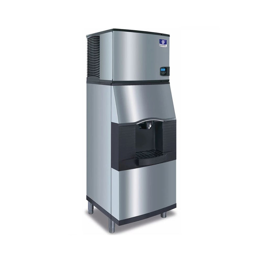 Manitowoc Indigo NXT IYP0300A/SPA312 Ice Dispenser — 325 lb/Day, Half Cube, Air Cooled, 180 lb Storage, 115V