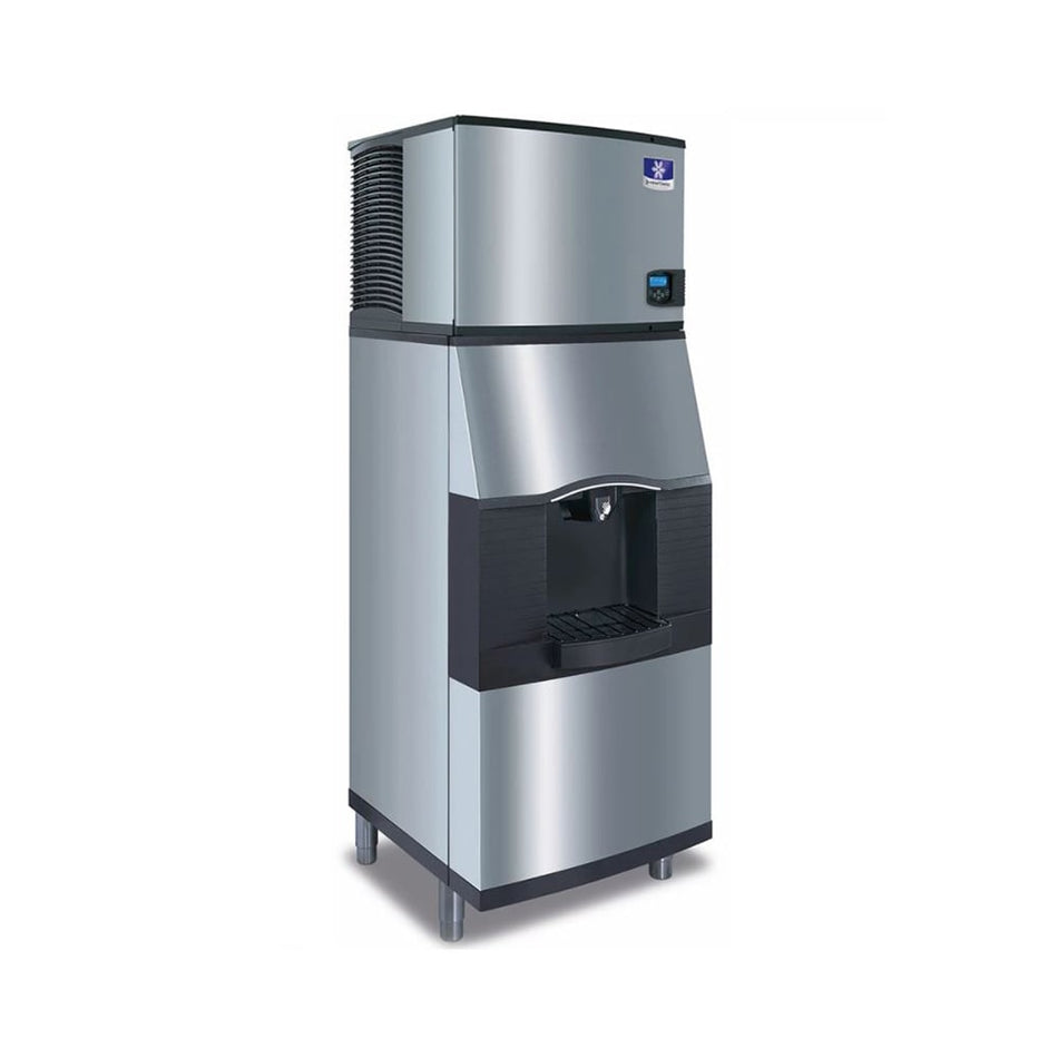 Manitowoc Indigo NXT IYP0300A/SPA312 Ice Dispenser — 325 lb/Day, Half Cube, Air Cooled, 180 lb Storage, 115V