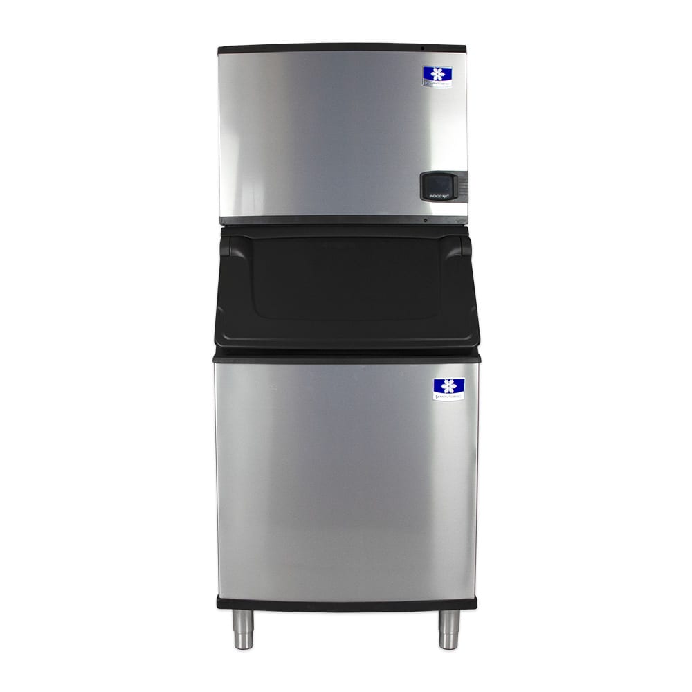 Manitowoc IYP0450A/D570 478 lb Half Cube Ice Machine w/ Bin