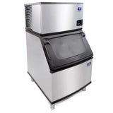 Manitowoc Indigo NXT IYP0450W/D400 Commercial Ice Machine with Bin — 464 lb/Day Half Cube, Water Cooled, 365 lb Storage, 115V