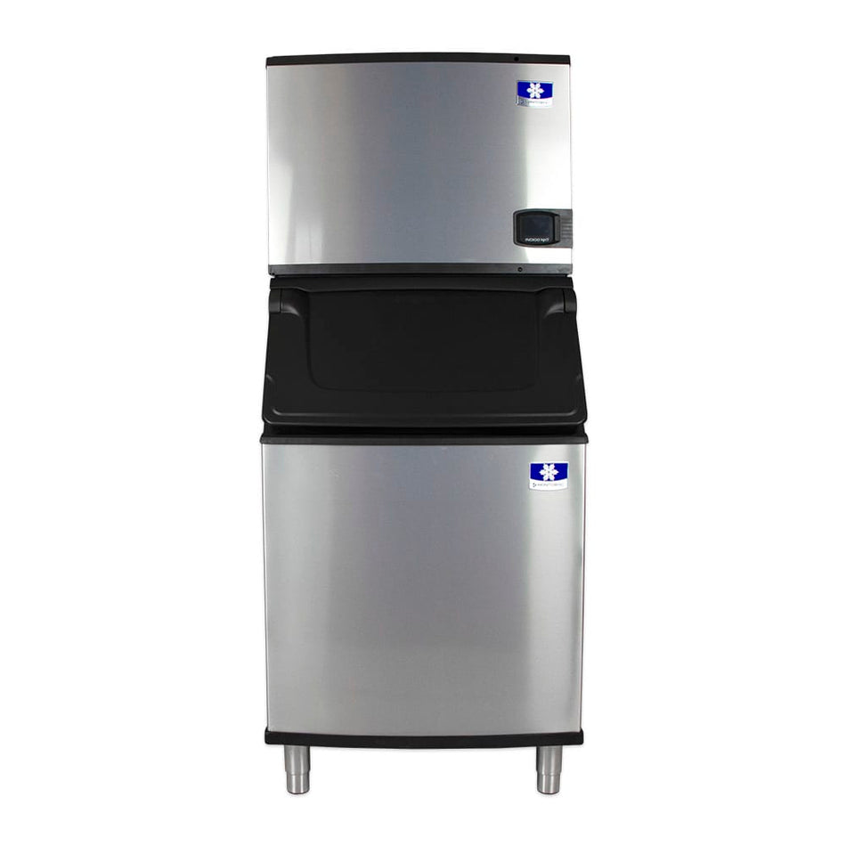 Manitowoc Indigo NXT IYT0500A/D570 Commercial Ice Machine with Bin — 550 lb/Day Half Cube, Air Cooled, 532 lb Storage, 1
