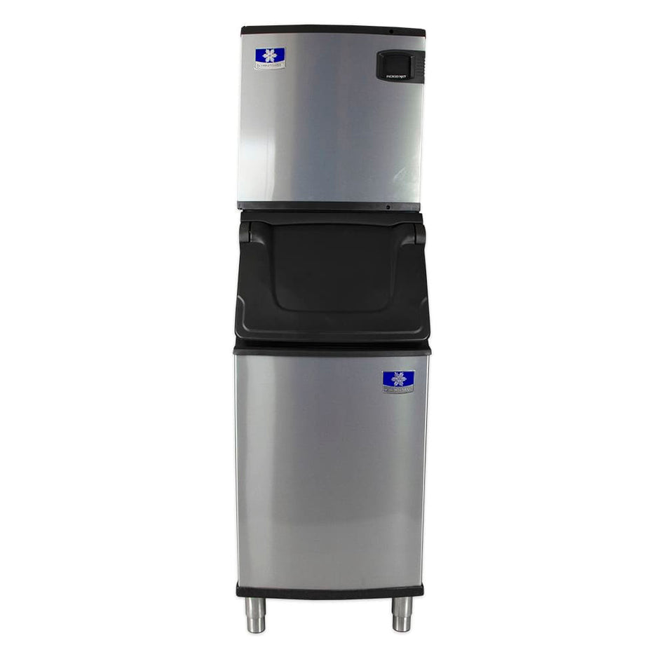 Manitowoc Indigo NXT IYP0620A/D320 Commercial Ice Machine with Bin — 537 lb/Day Half Cube, Air Cooled, 264 lb Storage, 1