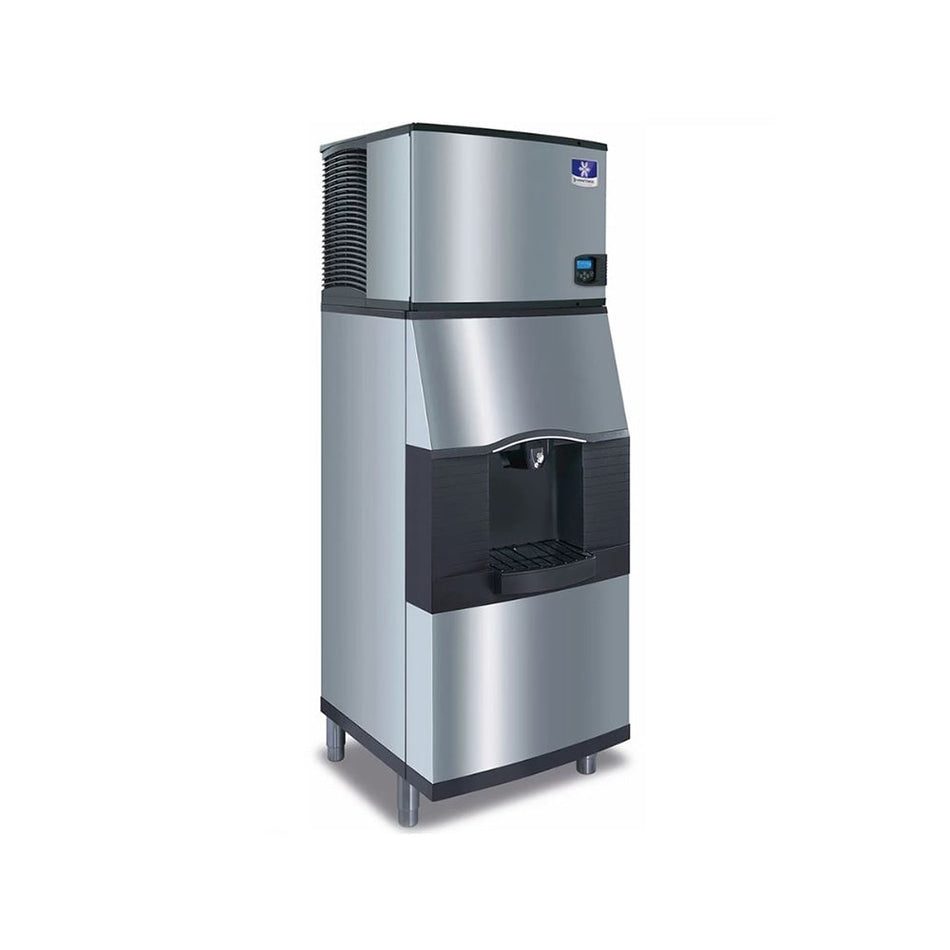 Manitowoc Indigo NXT IYT0900W/SFA292 Ice Dispenser — 785 lb/Day, Half Cube, Water Cooled, 180 lb Storage, 208/230V