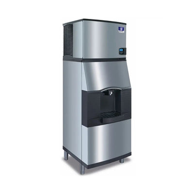 Manitowoc Indigo NXT IYT0900W/SPA312 Ice Dispenser — 785 lb/Day, Half Cube, Water Cooled, 180 lb Storage, 208/230V