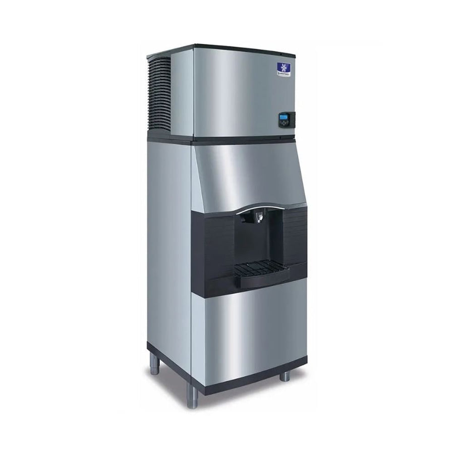 Manitowoc Indigo NXT IYT0900W/SPA312 Ice Dispenser — 785 lb/Day, Half Cube, Water Cooled, 180 lb Storage, 208/230V
