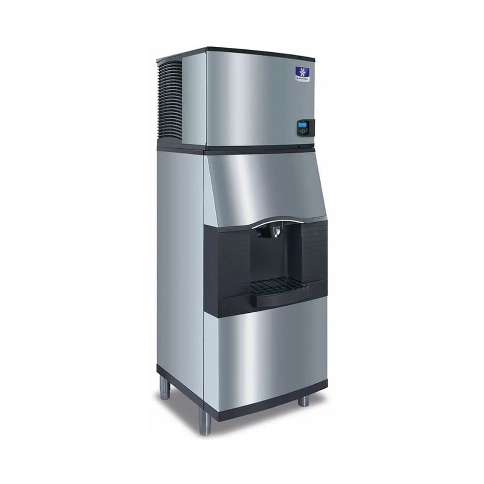 Manitowoc Indigo NXT IYT0900W/SPA312 Ice Dispenser — 785 lb/Day, Half Cube, Water Cooled, 180 lb Storage, 208/230V