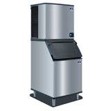 Manitowoc IYT1200W/D970/K00470 1138 lb/Day Half Cube Commercial Ice Machine & Ice Maker with Bin, Water Cooled, Indigo NXT, 882 lb Storage, 208/230V