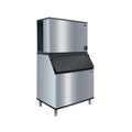 Manitowoc IYT1900A/D970 1965 lb/Day Half Cube Commercial Ice Machine & Ice Maker with Bin, Air Cooled, Indigo NXT, 882 lb Storage, 208/230V