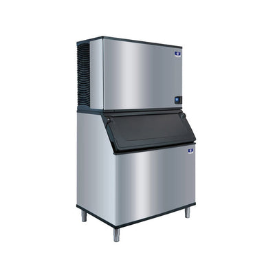 Manitowoc IYT1900A/D970 1965 lb/Day Half Cube Commercial Ice Machine & Ice Maker with Bin, Air Cooled, Indigo NXT, 882 lb Storage, 208/230V