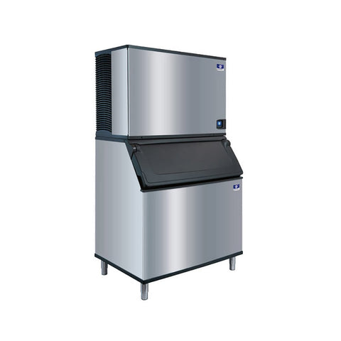 Manitowoc IYT1900A/D970 1965 lb/Day Half Cube Commercial Ice Machine & Ice Maker with Bin, Air Cooled, Indigo NXT, 882 lb Storage, 208/230V