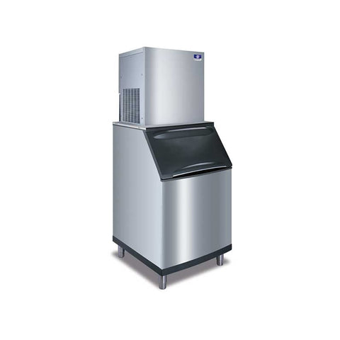 Manitowoc RFF1220C/RCUF1200/D970/K00473 1152 lb/Day Flake Commercial Ice Machine & Ice Maker with Bin, Remote Cooled, 882 lb Storage, 208/230V