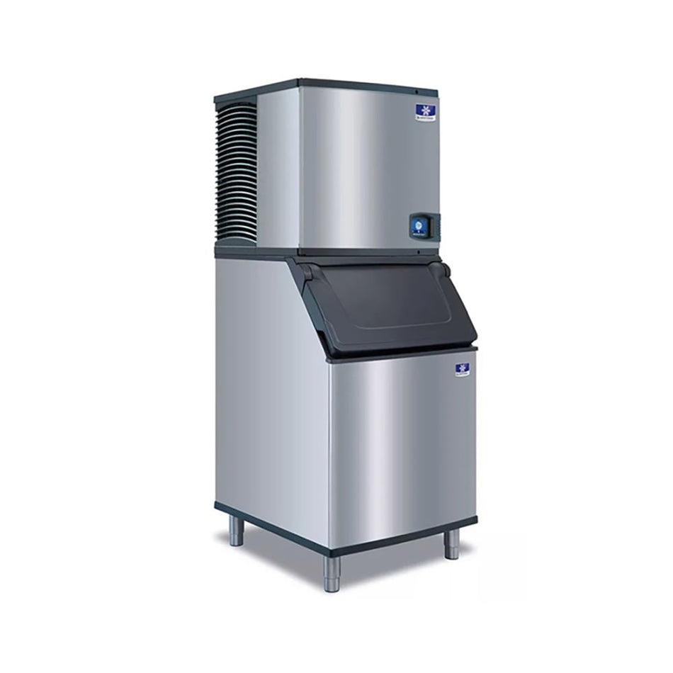 Manitowoc RFP0320A/D420 Commercial Ice Machine with Bin — 370 lb/Day Flake, Air Cooled, 383 lb Storage, 115V