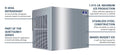 Manitowoc RNF2000C 1915 lb/Day Nugget Commercial Modular Ice Machine & Ice Maker Head, Remote Cooled, QuietQube, 208/230V