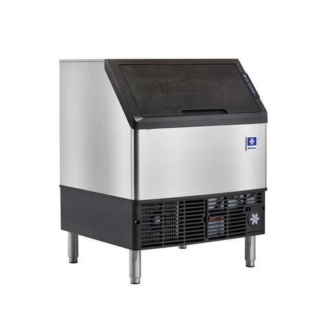 Manitowoc UDP0310W 300 lb/Day Full Cube Undercounter Commercial Ice Machine & Ice Maker with Bin, Water Cooled, NEO, 119 lb Storage, 115V