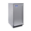Manitowoc CrystalCraft USE0050A Commercial Ice Machine with Bin — 41 lb/Day Extra-large Cube, Air Cooled, 25 lb Storage, 115V