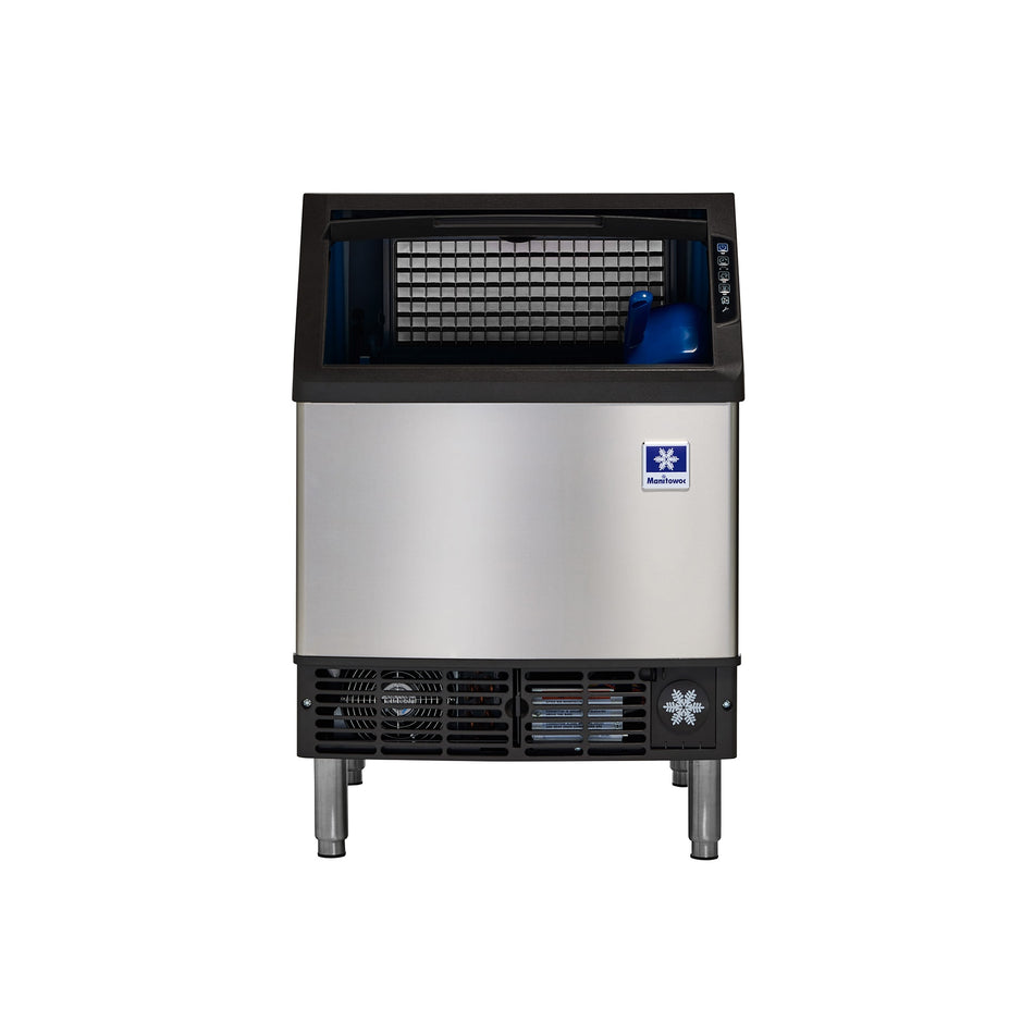Manitowoc NEO® UYP0190A Commercial Ice Machine with Bin — 200 lb/Day Half Cube, Air Cooled, 90 lb Storage, 115V