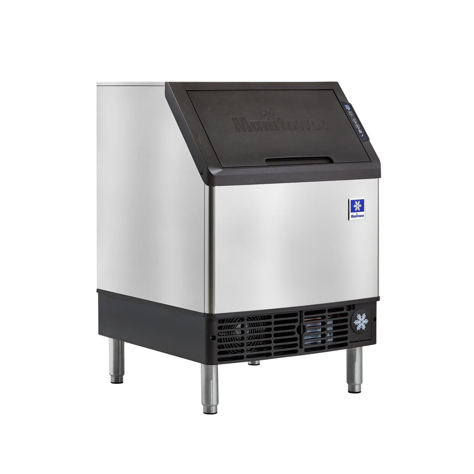 Manitowoc NEO® UYP0240W Commercial Ice Machine with Bin — 235 lb/Day Half Cube, Water Cooled, 90 lb Storage, 115V