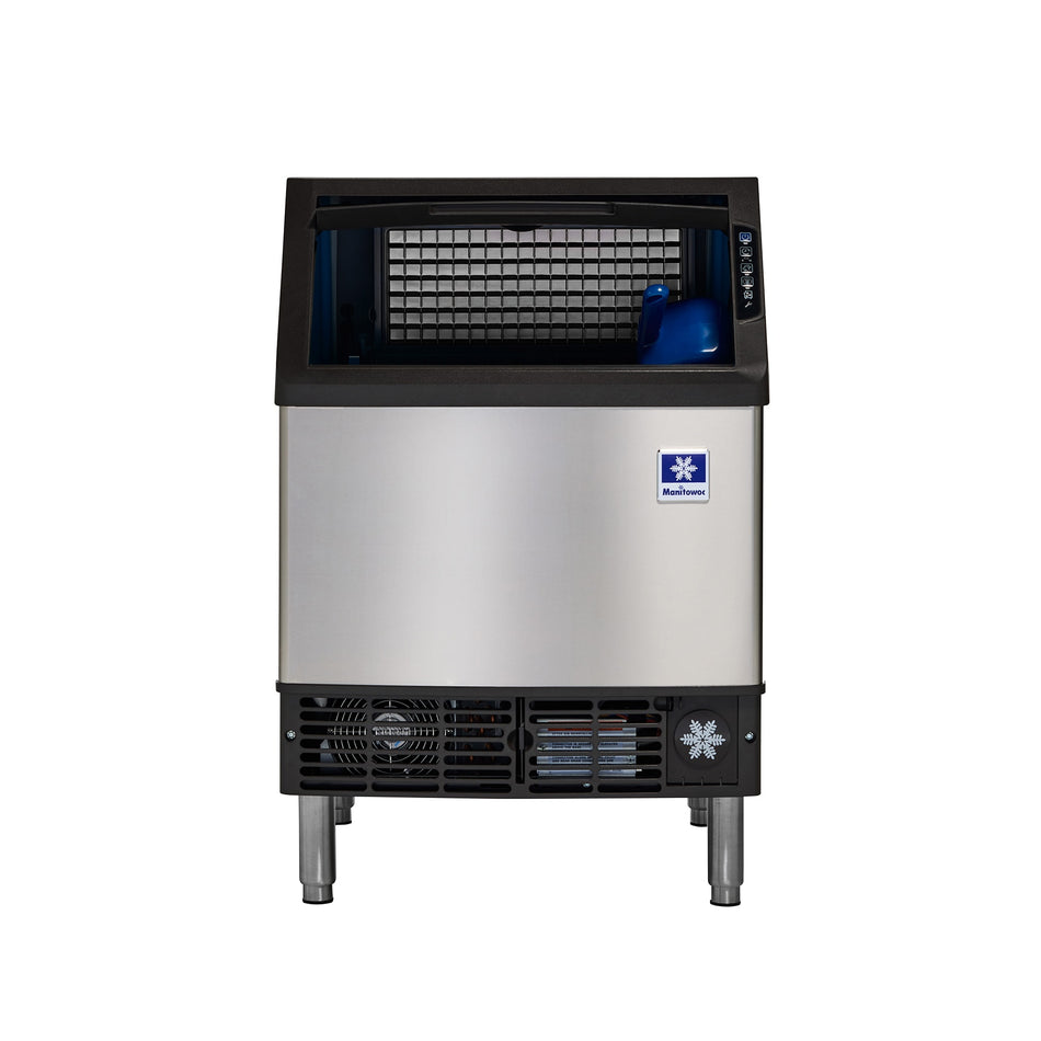 Manitowoc NEO® UYP0240W Commercial Ice Machine with Bin — 235 lb/Day Half Cube, Water Cooled, 90 lb Storage, 115V