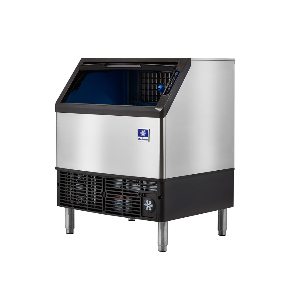 Manitowoc NEO® UYP0310A Commercial Ice Machine with Bin — 330 lb/Day Half Cube, Air Cooled, 119 lb Storage, 115V