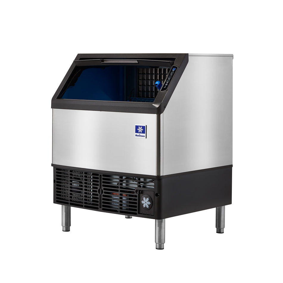 Manitowoc NEO® UYP0310W Commercial Ice Machine with Bin — 300 lb/Day Half Cube, Water Cooled, 119 lb Storage, 115V