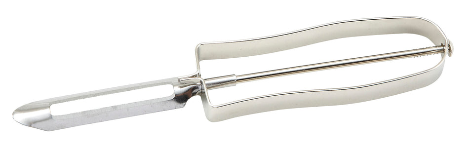 Winco VP-1 6 Inch Vegetable Peeler Manual Nickel Plated Handle