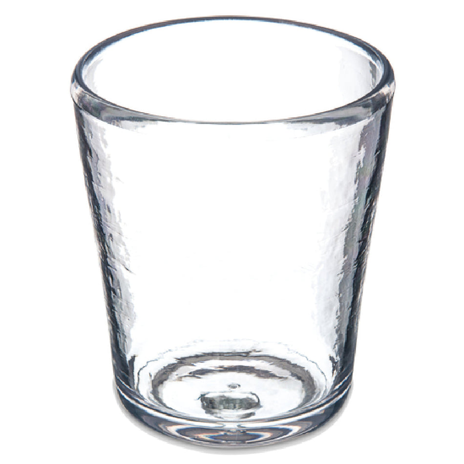 Carlisle MIN544007 14 Oz Dishwasher/Microwave Safe Double Old Fashioned Glass Clear Tritan