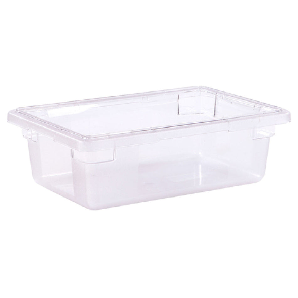 Carlisle 1061107 18 Inch Clear Food Storage Box with Reinforced Corners and Stackable