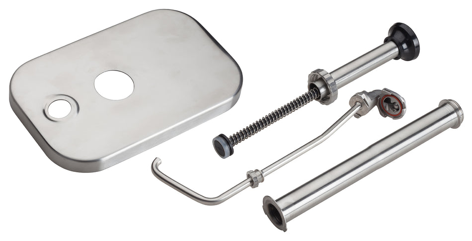 Winco PKTS-PT01 Pump with Lid for Condiment Dispenser Food-safe Durable Components