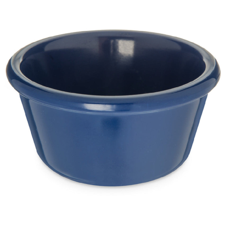 Carlisle S28060 3 Oz Ramekin Stain Resistant Dishwasher Safe Melamine Cobalt Blue