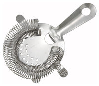 Winco BST-4P Bar Strainer Four-pronged Stainless Steel with Durable Design