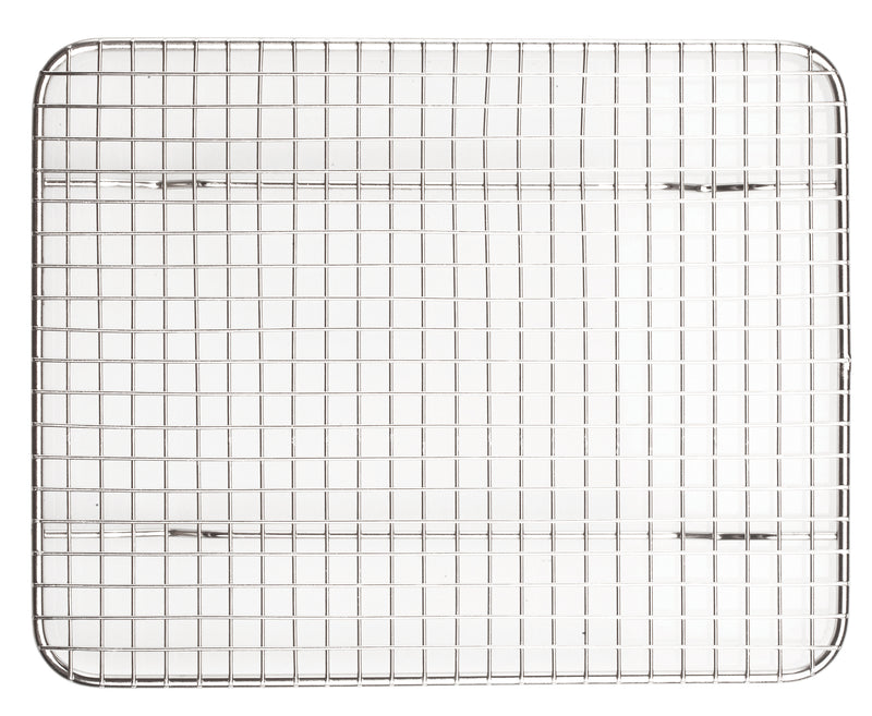 Winco PGWS-810 10 Inch Wire Pan Grate Rust-resistant with Raised Feet Stainless Steel