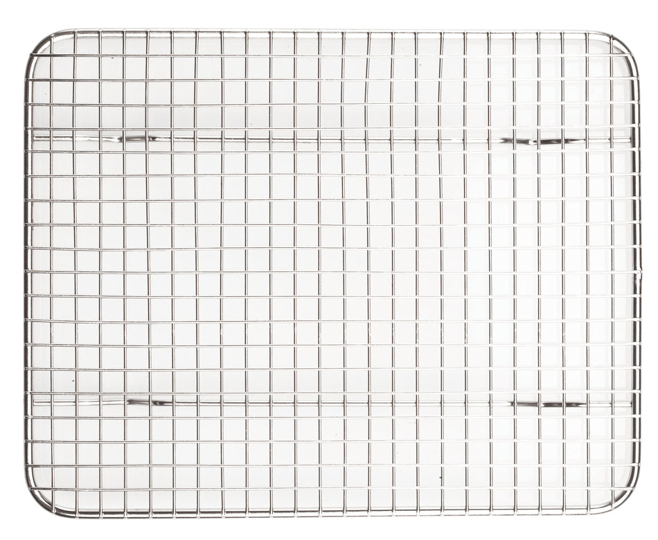 Winco PGWS-810 10 Inch Wire Pan Grate Rust-resistant with Raised Feet Stainless Steel