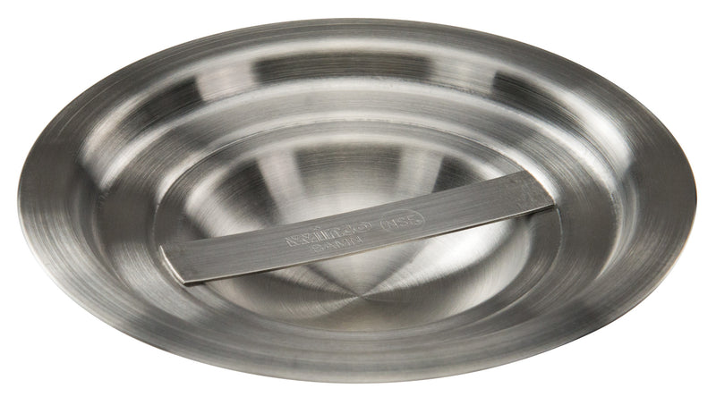 Winco BAMC-1.25 Bain Marie Cover 1-1/4 Qt with Handle Stainless Steel Mirror Finish