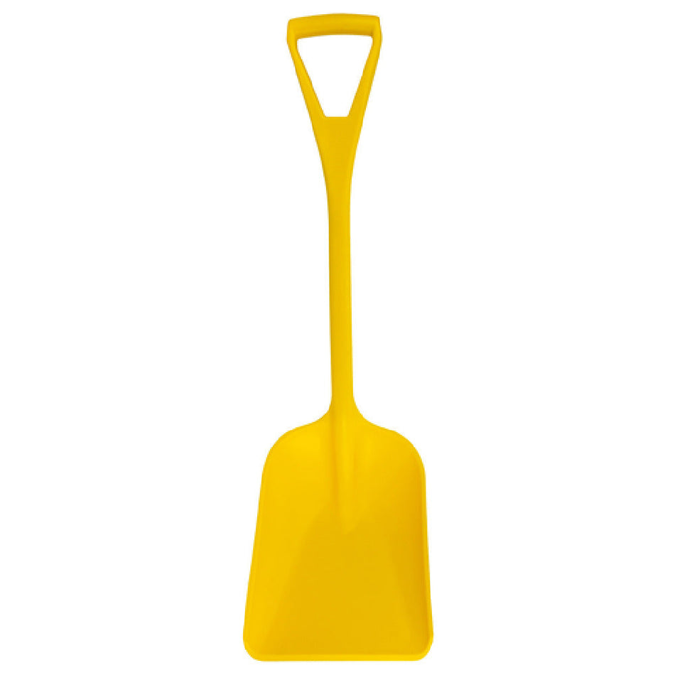 Carlisle 41076EC04 11 Inch Ice Shovel One-piece Yellow Plastic