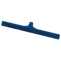 Carlisle 3656814 24 Inch Floor Squeegee Head Rubber Straight Plastic Blue