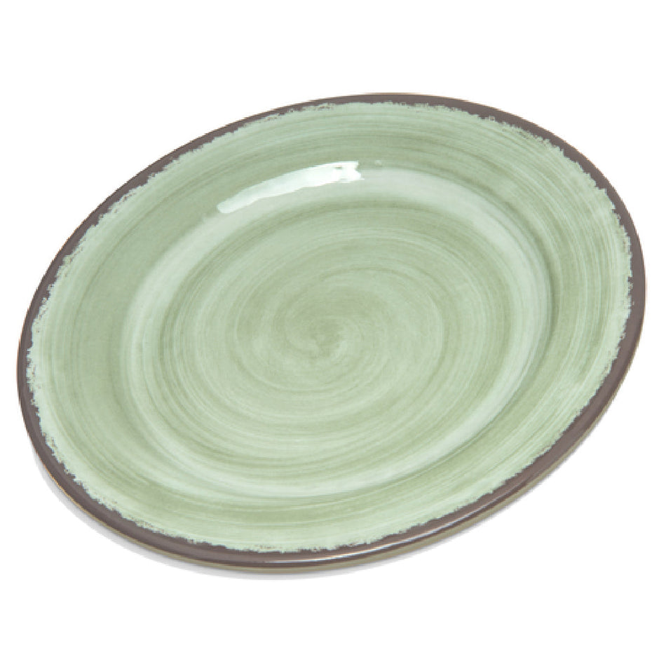 Carlisle 5400746 7 Inch Diameter Round Mingle Bread and Butter Plate Melamine Jade
