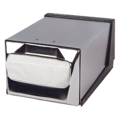 Carlisle H3001XC 11 Inch Paper Napkin Dispenser with Chrome Faceplate