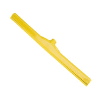 Carlisle 4156804 24 Inch Straight Foam Rubber Squeegee Head Yellow Plastic
