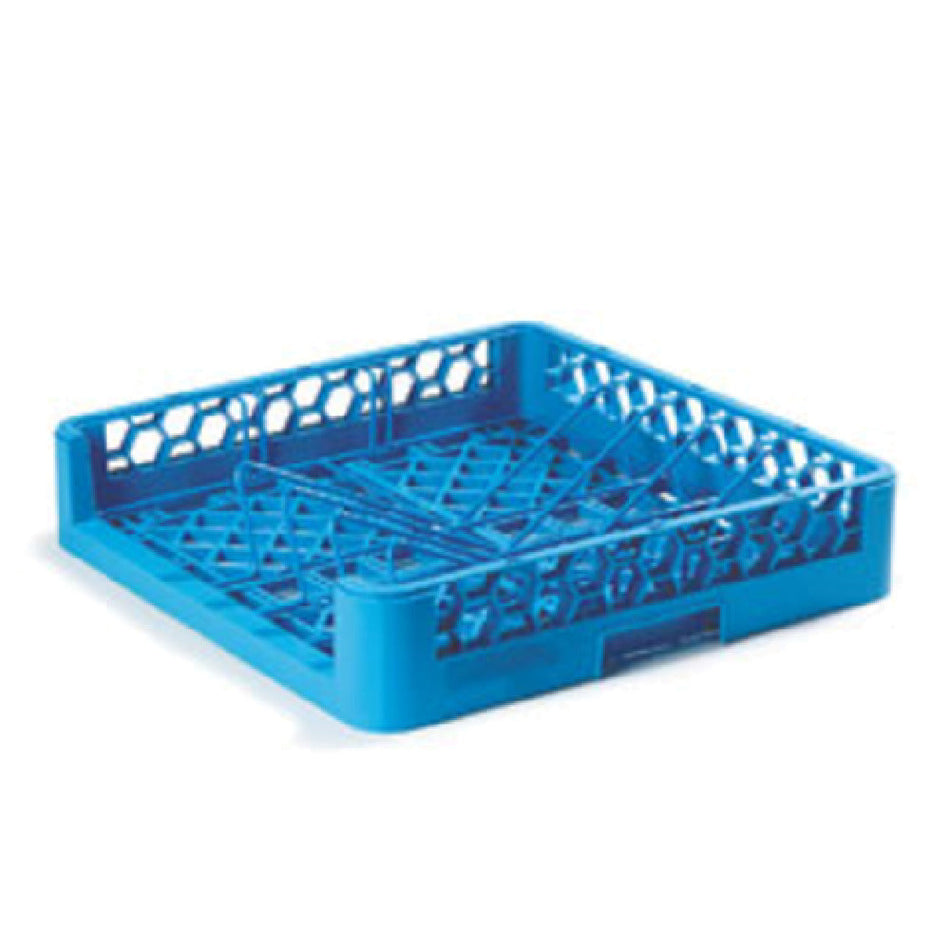 Carlisle RSP14 Full-size Dishwasher Rack Angled Wire Inserts Polypropylene Blue