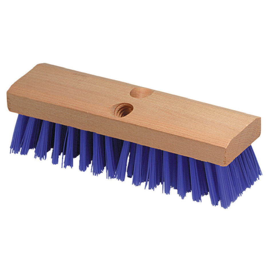 Carlisle 3617514 10 Inch Brush Head Chemical Resistant Polypropylene Blue