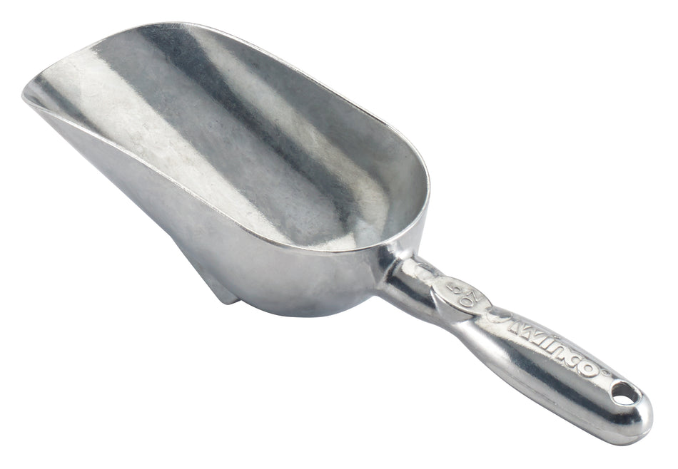 Winco AS-5 Scoop 5 Oz Aluminum Utility Hand Wash Only